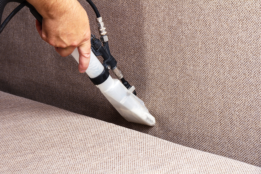 clean your upholstery to control allergies